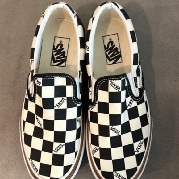 ⚛️⚛️⚛️VANS Era Stacked Checkerboard Slip On Canvas Shoes⚛️⚛️⚛️ - Picture 8 of 8